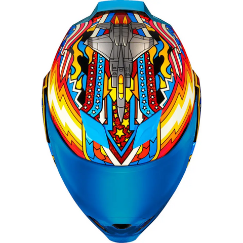 Casco Icon Airflite Flyboy Blue