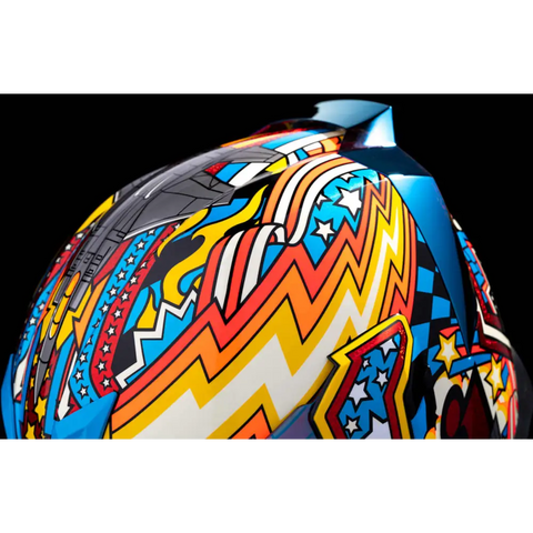 Casco Icon Airflite Flyboy Blue