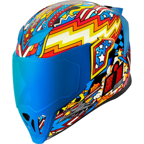 Casco Icon Airflite Flyboy Blue