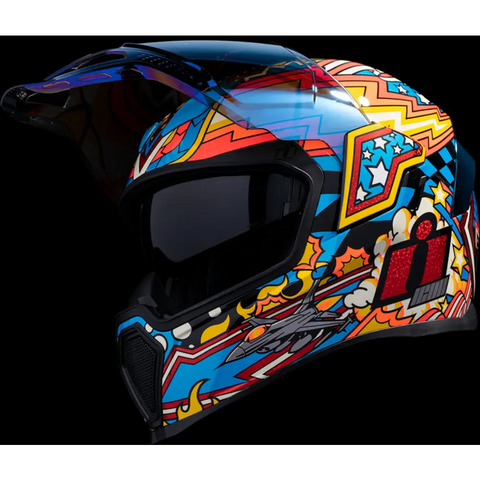 Casco Icon Airflite Flyboy Blue