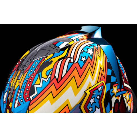 Casco Icon Airflite Flyboy Blue