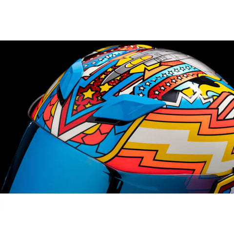 Casco Icon Airflite Flyboy Blue