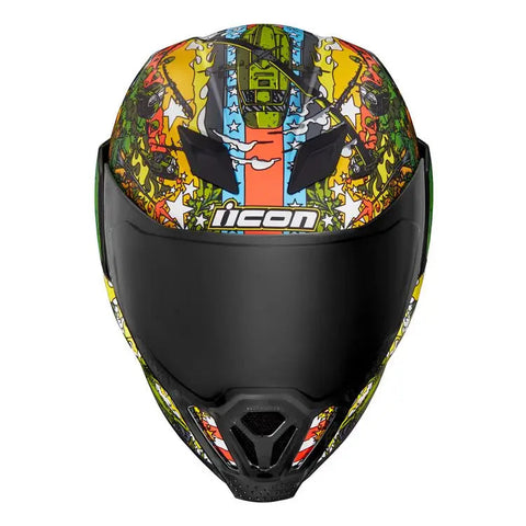 Casco Icon Airflite GP23 Green/Yellow/Orange