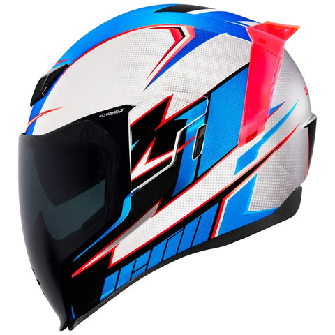 Casco Icon Airflite Ultrabolt Blue/White/Red