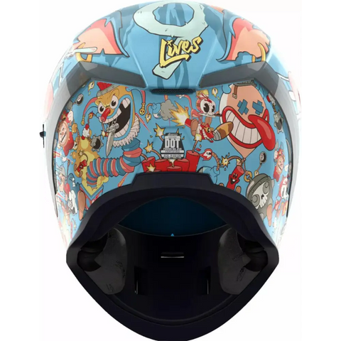 Casco Icon Airform™ 9 Lives MIPS® Blue