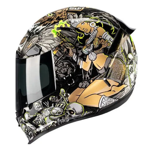 Casco Icon Airframe Pro™ Aztec Nine Gold