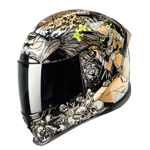 Casco Icon Airframe Pro™ Aztec Nine Gold