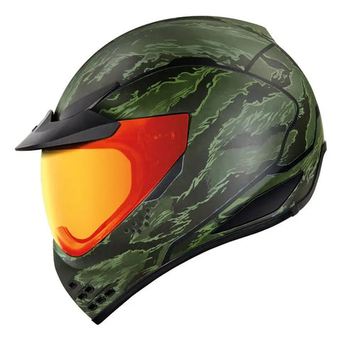 Casco Icon Domain Tiger's Blood Green