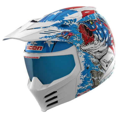 Casco Icon Elsinore American Basstard, Blue