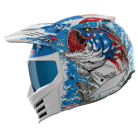 Casco Icon Elsinore American Basstard, Blue