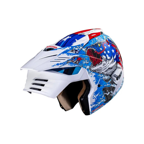 Casco Icon Elsinore American Basstard, Blue