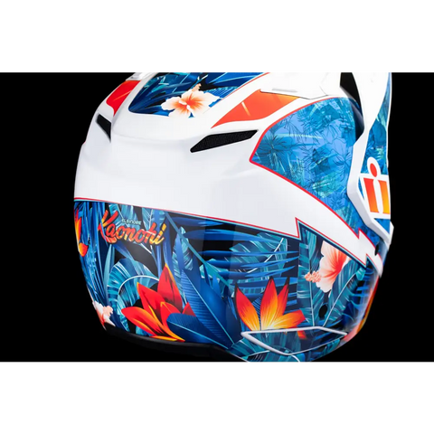 Casco Icon Elsinore Kaonohi, White