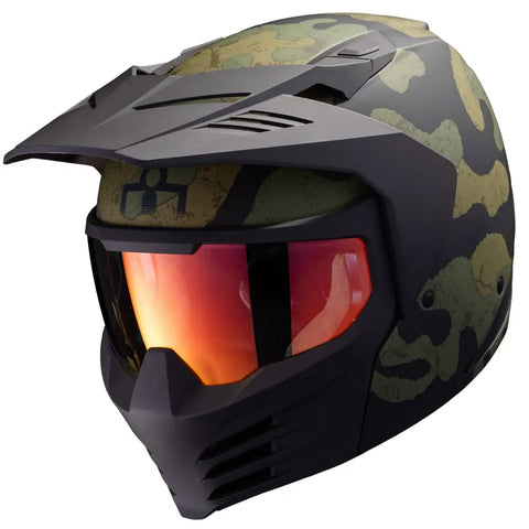 Casco Icon Elsinore Magnacross, Green