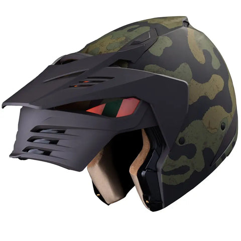 Casco Icon Elsinore Magnacross, Green