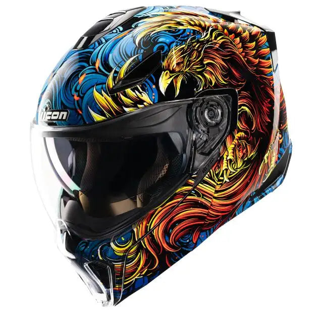 Casco Icon Threshold Burn Birdie Burn Blue