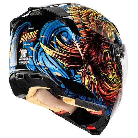 Casco Icon Threshold Burn Birdie Burn Blue