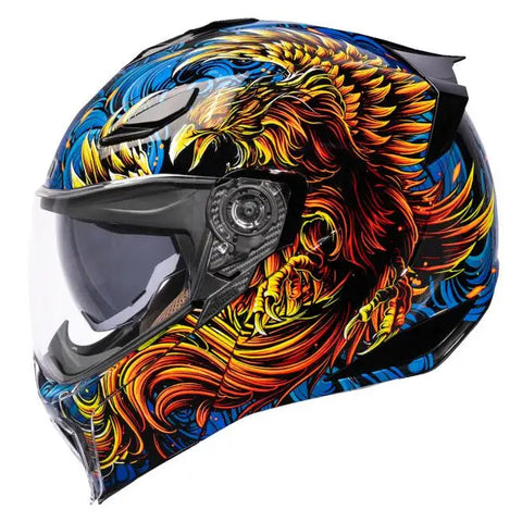 Casco Icon Threshold Burn Birdie Burn Blue