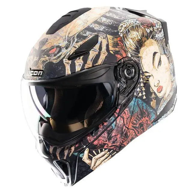 Casco Icon Threshold Odokuro Black