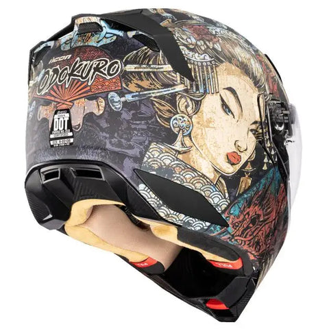 Casco Icon Threshold Odokuro Black