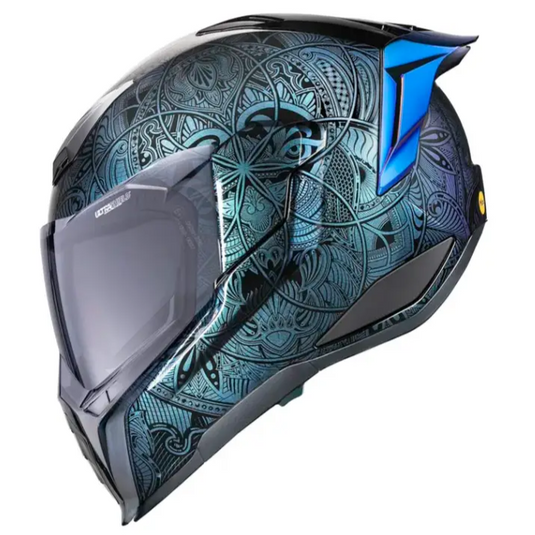 Casco Icon Ultraflite™ Opal Mandala MIPS® Blue