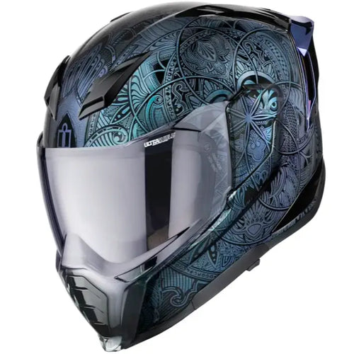 Casco Icon Ultraflite™ Opal Mandala MIPS® Blue