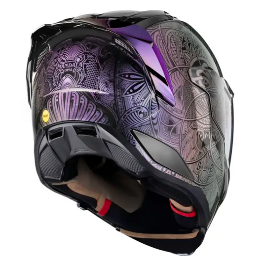 Casco Icon Ultraflite™ Opal Mandala MIPS® Purple