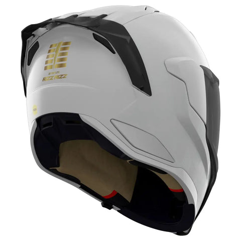 Casco Icon Ultraflite Rizz Rizz White