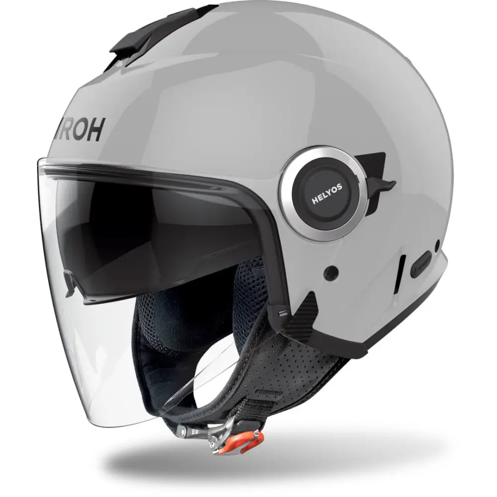 Casco Airoh Jet Helios Nero Matto He11 Taglia MS