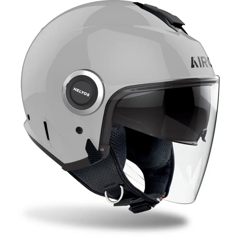 Casco Jet Airoh Helyos Color 06, Concrete Grey Gloss