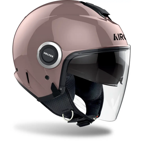 Casco Jet Airoh Helyos  Color 06, Metallic Rose