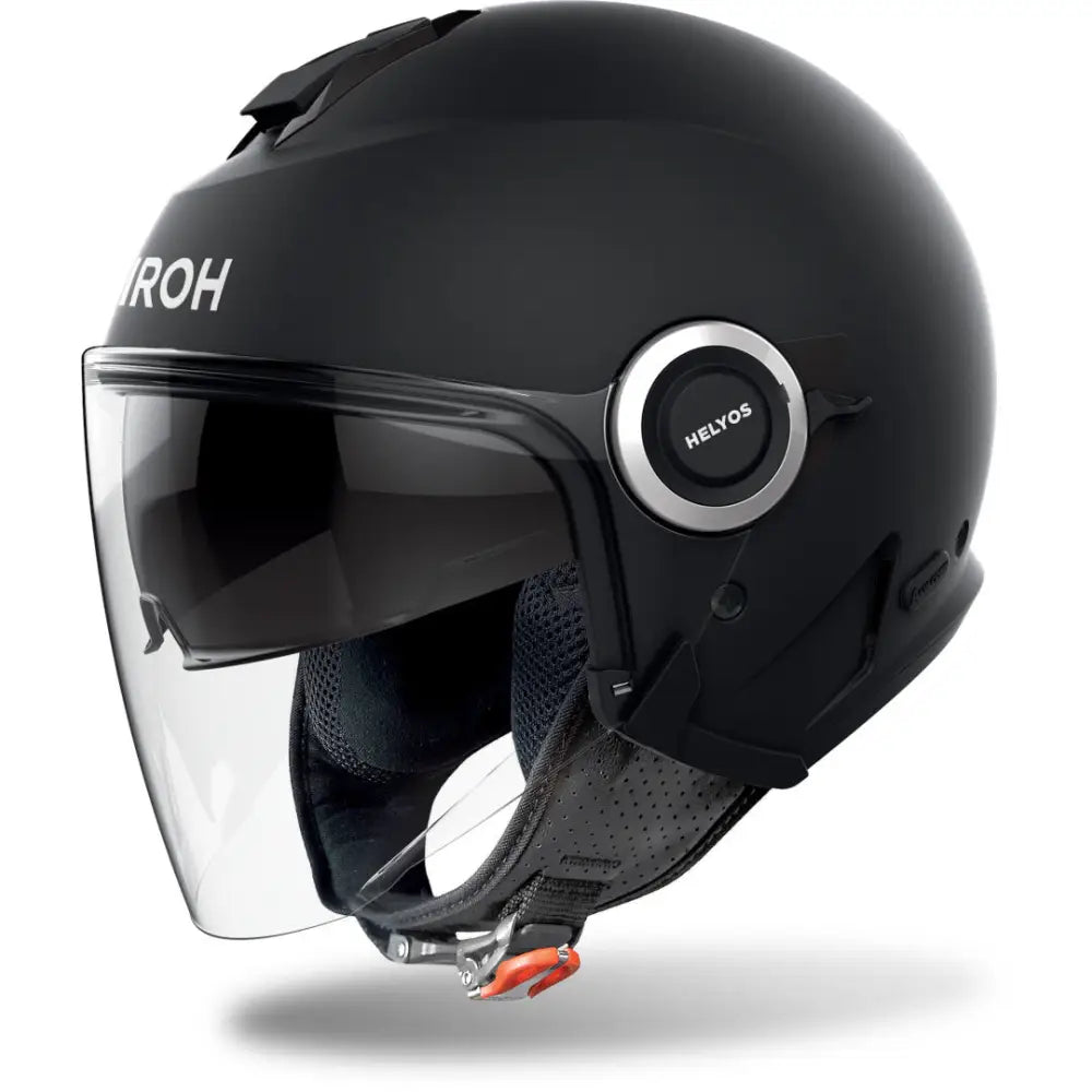 Casco Jet Airoh Helyos Color 06, Black Matt