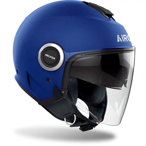 Casco Jet Airoh Helyos Color 06, Blue Matt
