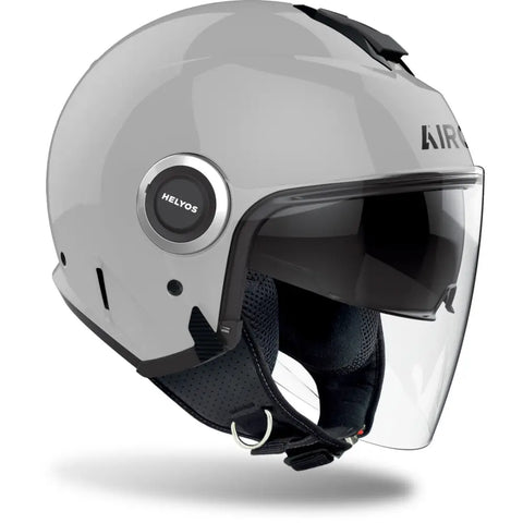 Casco Jet Airoh Helyos Color 06, Concrete Grey Gloss