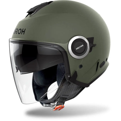 Casco Jet Airoh Helyos Color 06, Military Green
