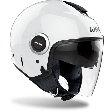 Casco Jet Airoh Helyos Color 06, White Gloss
