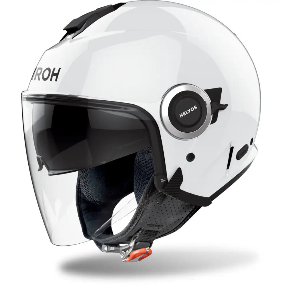 Casco Jet Airoh Helyos Color 06, White Gloss