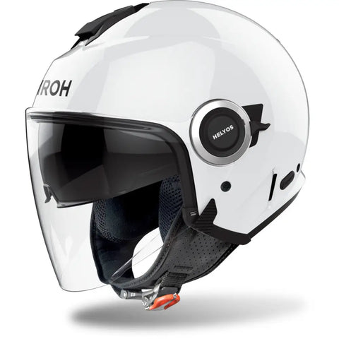 Casco Jet Airoh Helyos Color 06, White Gloss