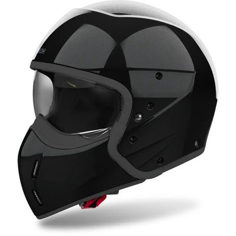 Casco Jet Airoh J 110 Color Black Glitter