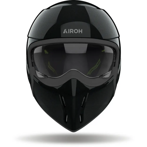 Casco Jet Airoh J 110 Color Black Glitter
