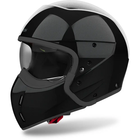Casco Jet Airoh J 110 Color Black Glitter