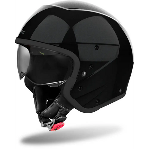 Casco Jet Airoh J 110 Color Black Glitter