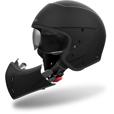 Casco Jet Airoh J 110 Color Black Matt