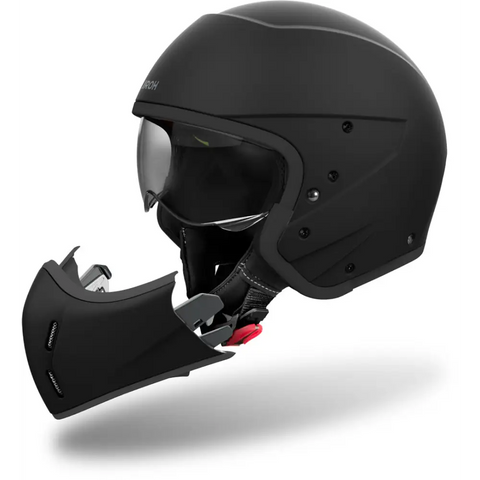 Casco Jet Airoh J 110 Color Black Matt