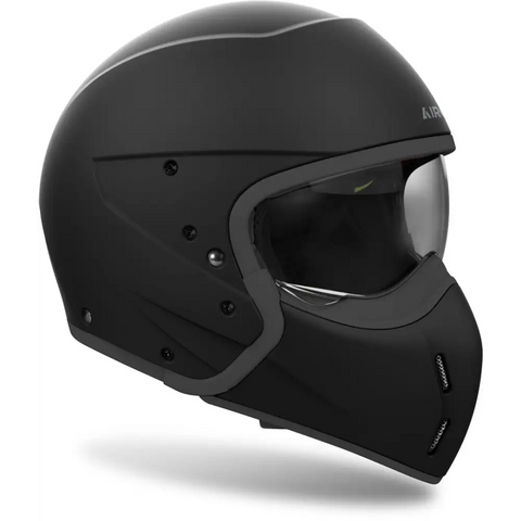 Casco Jet Airoh J 110 Color Black Matt