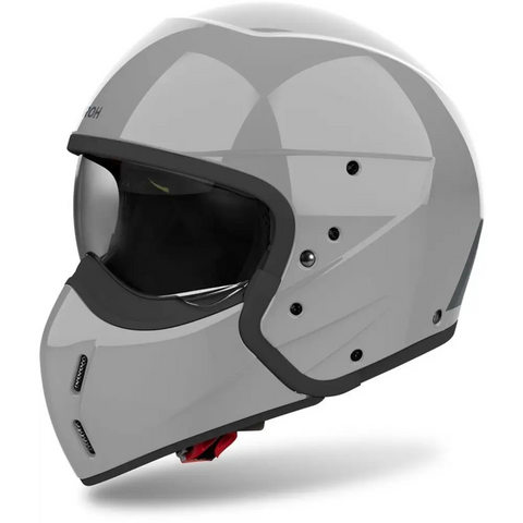 Casco Jet Airoh J 110 Color Cement Grey Gloss