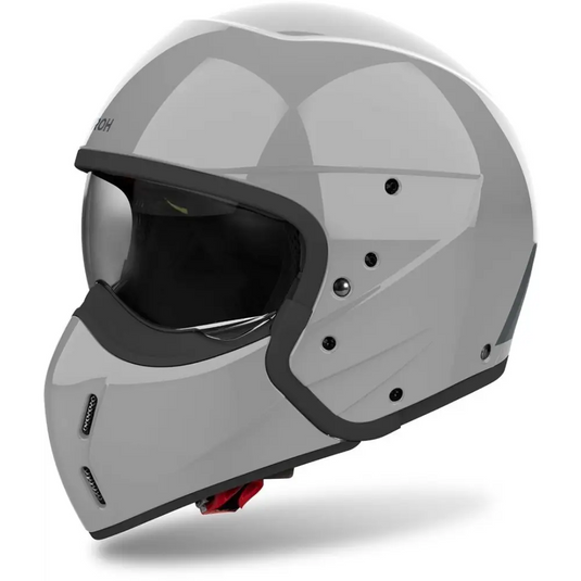 Casco Jet Airoh J 110 Color Cement Grey Gloss