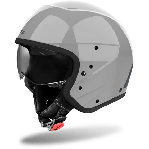 Casco Jet Airoh J 110 Color Cement Grey Gloss
