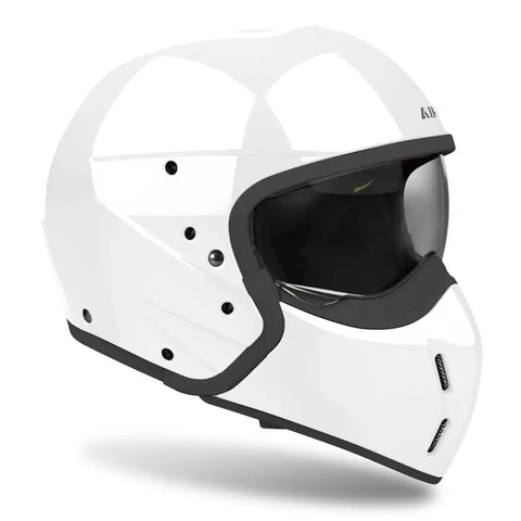 Casco Jet Airoh J 110 Color White Gloss