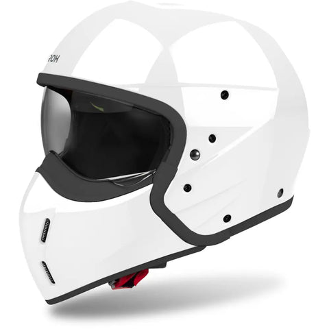 Casco Jet Airoh J 110 Color White Gloss