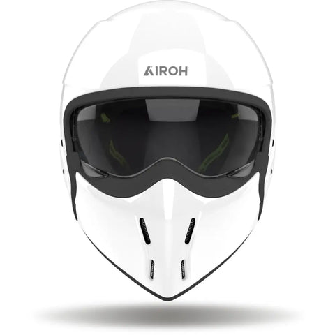 Casco Jet Airoh J 110 Color White Gloss